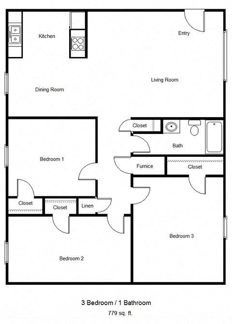 Silver Glen_3 Bedroom Floor Plan